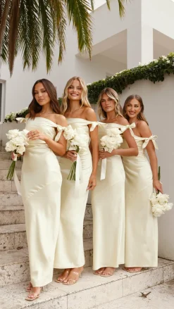 Frida Maxi Dress - Yellow