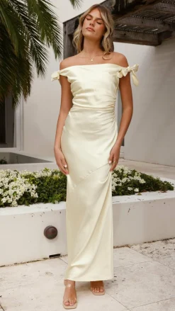 Frida Maxi Dress - Yellow