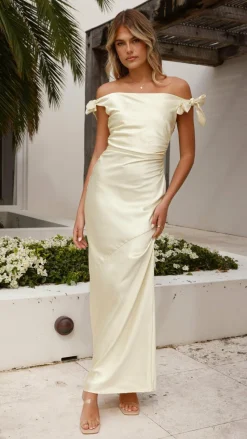 Frida Maxi Dress - Yellow