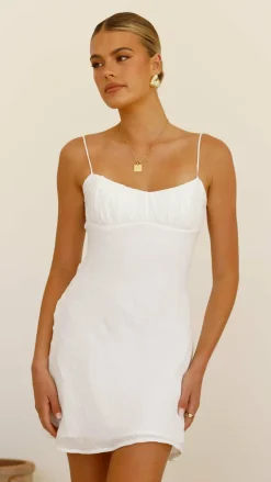 Galina Mini Dress - White