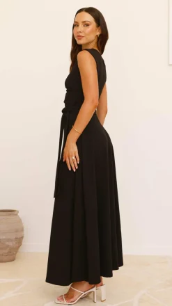 Gemma Maxi Dress - Black