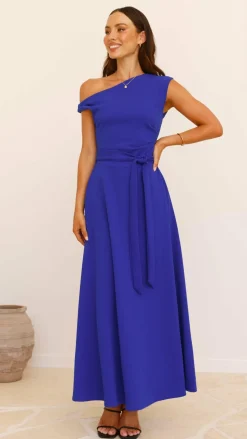 Gemma Maxi Dress - Cobalt