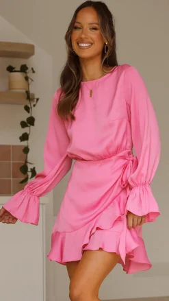 Geneva Dress - Hot Pink