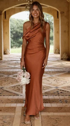 Gigi Maxi Dress - Copper