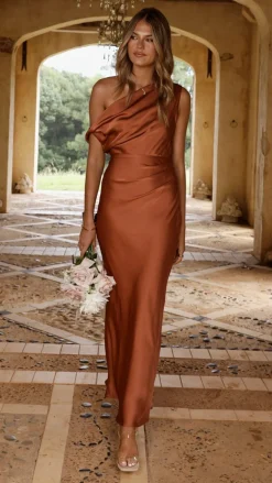 Gigi Maxi Dress - Copper