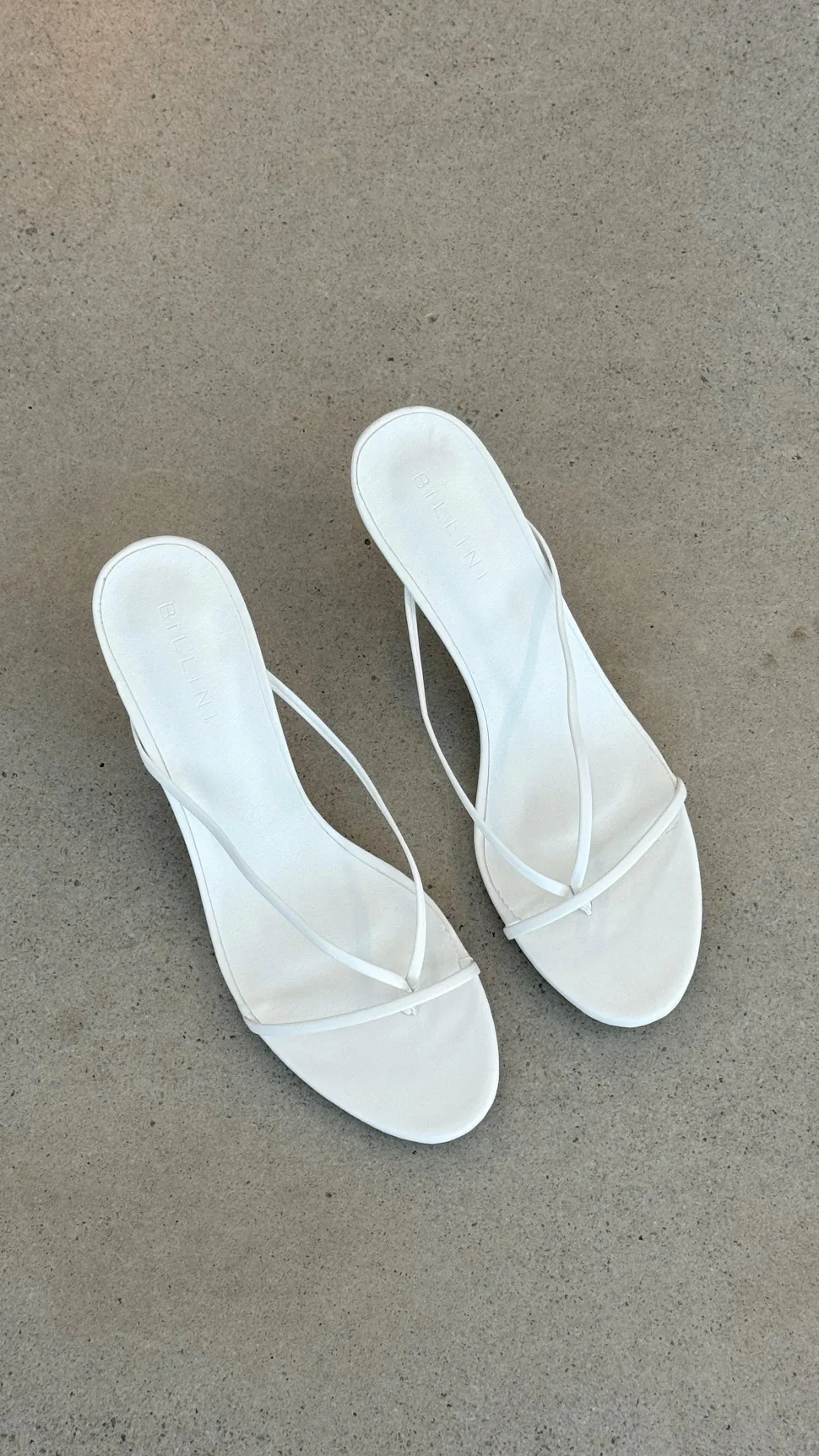 Gillie Heel - White