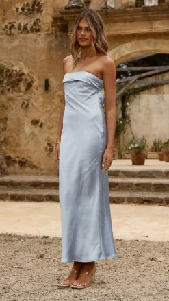 Gisele Maxi Dress - Baby Blue