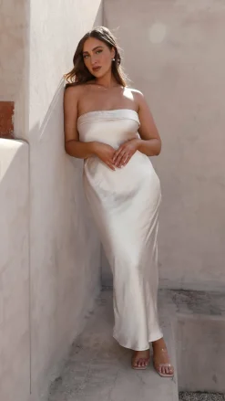 Gisele Maxi Dress - Champagne