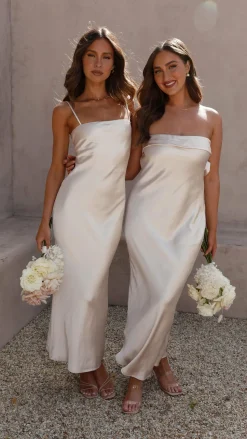 Gisele Maxi Dress - Champagne