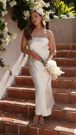 Gisele Maxi Dress - Champagne