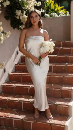 Gisele Maxi Dress - Champagne