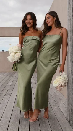Gisele Maxi Dress - Olive