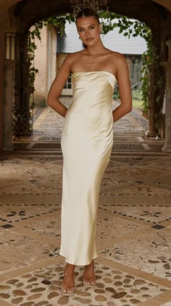 Gisele Maxi Dress - Yellow