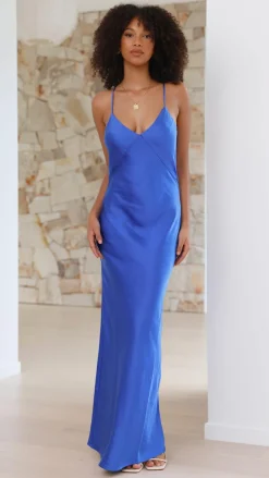 Gisella Maxi Dress - Cobalt Blue