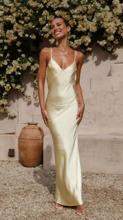 Gisella Maxi Dress - Yellow