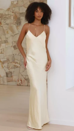 Gisella Maxi Dress - Yellow