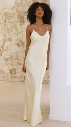 Gisella Maxi Dress - Yellow