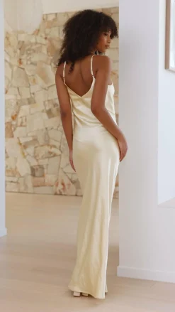 Gisella Maxi Dress - Yellow