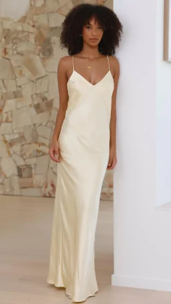 Gisella Maxi Dress - Yellow