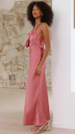 Greta Maxi Dress - Baked Rose