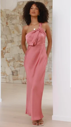 Greta Maxi Dress - Baked Rose