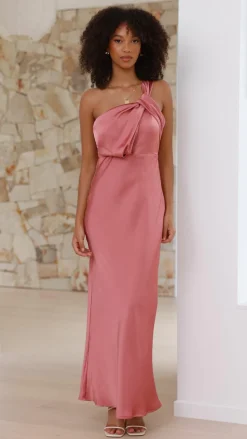 Greta Maxi Dress - Baked Rose