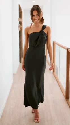 Greta Maxi Dress - Black