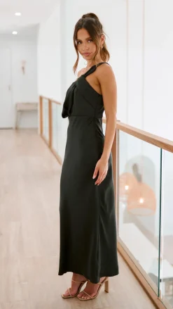 Greta Maxi Dress - Black