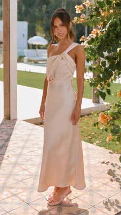 Greta Maxi Dress - Champagne