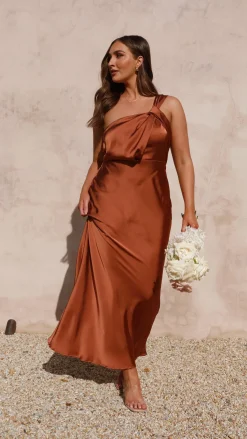 Greta Maxi Dress - Copper