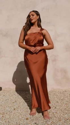 Greta Maxi Dress - Copper