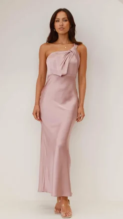 Greta Maxi Dress - Dusty Pink