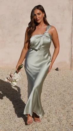 Greta Maxi Dress - Olive