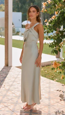 Greta Maxi Dress - Olive