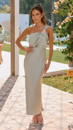 Greta Maxi Dress - Olive