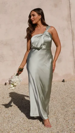 Greta Maxi Dress - Olive