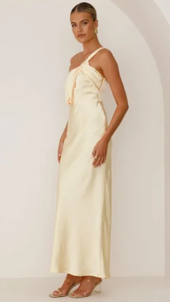 Greta Maxi Dress - Yellow