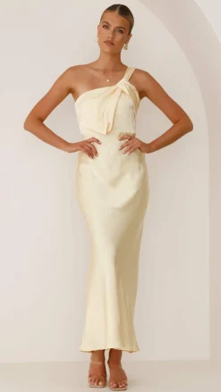 Greta Maxi Dress - Yellow