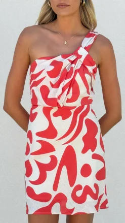 Greta Mini Dress - Florence Print