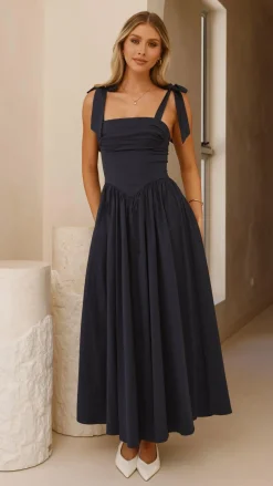 Haisley Maxi Dress - Navy
