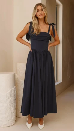 Haisley Maxi Dress - Navy