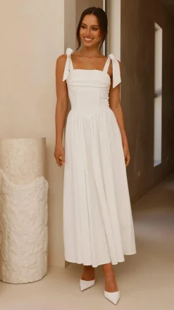 Haisley Maxi Dress - White