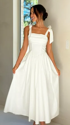 Haisley Maxi Dress - White