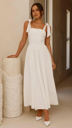 Haisley Maxi Dress - White