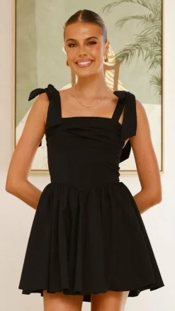 Haisley Mini Dress - Black