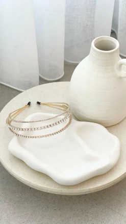 Halsey Headband - Crystal