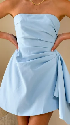 Hanae Mini Dress - Blue