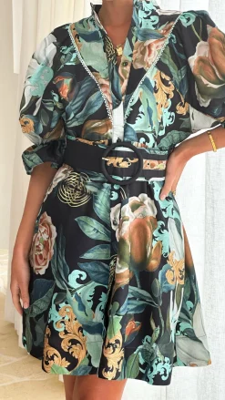 Hannah Mini Dress - Noir