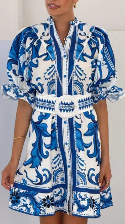 Hannah Mini Dress - Paradise