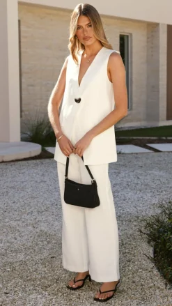 Hannah Pants - White